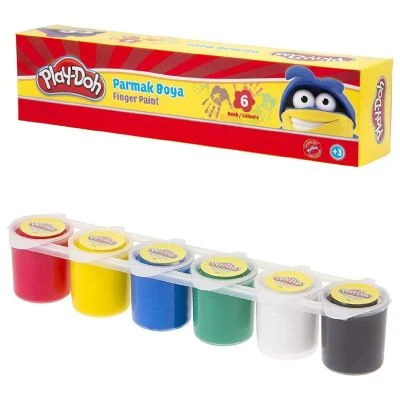 PLAY-DOH 6 RENK PARMAK BOYA 30 ML