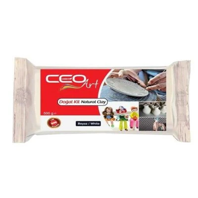 CEOART DOĞAL KİL BEYAZ 500 GR.