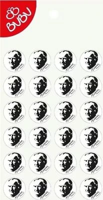 BU-BU LÜX EPOXY STICKER ATATÜRK 2CM (NET)