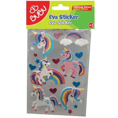 BU-BU UNICORN STICKER SET
