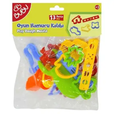 BU-BU MERDANELİ OYUN HAMURU KALIBI 13 PARÇA