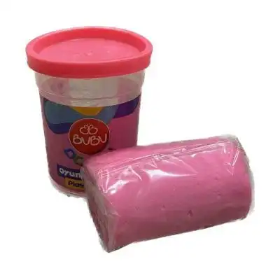 BU-BU OYUN HAMURU TEK RENK PEMBE 125 GR.
