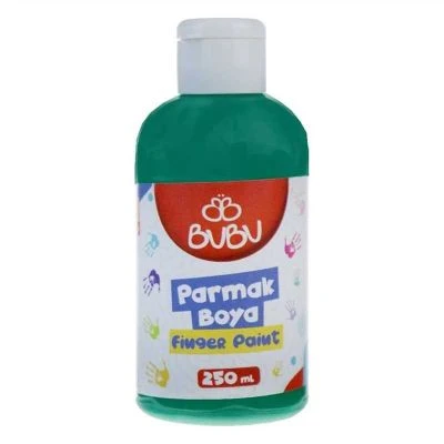 BU-BU PARMAK BOYA 250 GR. YEŞİL