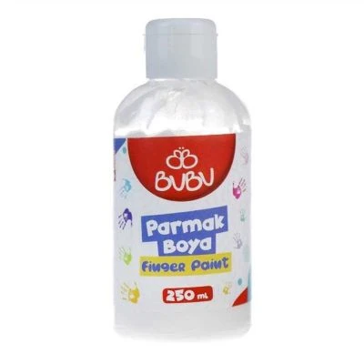 BU-BU PARMAK BOYA 250 GR. BEYAZ