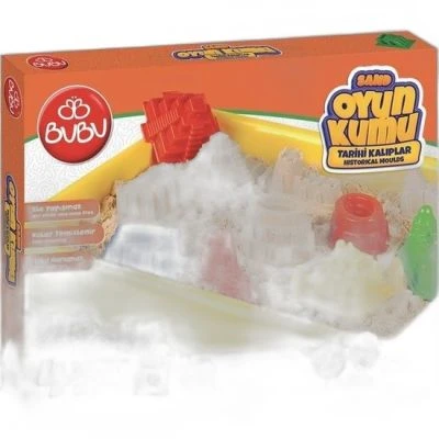 BU-BU OYUN KUMU BÜYÜK HAVUZLU TARİHİ KALIPLAR 1000 GR.