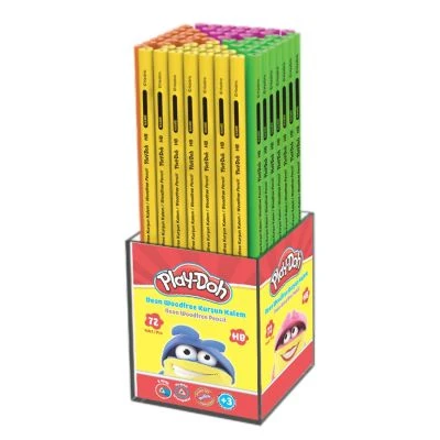 PLAY-DOH WOODFREE KURŞUN KALEM NEON