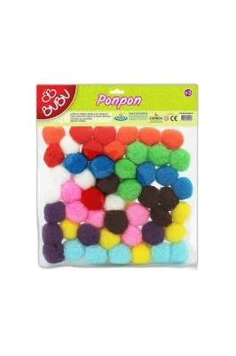 BU-BU PONPON KARIŞIK 60'LI
