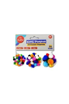 BU-BU SİMLİ PONPON KARIŞIK 80'Lİ
