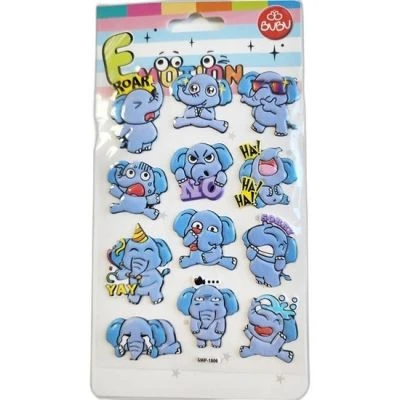 BU-BU EMOTIONS STICKERS ELEPHANTS 10,9X20,5