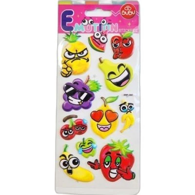 BU-BU EMOTIONS PUFFY STICKERS SEBZELER 9X21