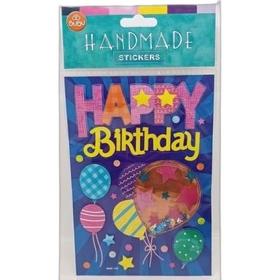BU-BU HANDMADE STICKERS BALONLAR 12,5X23,5
