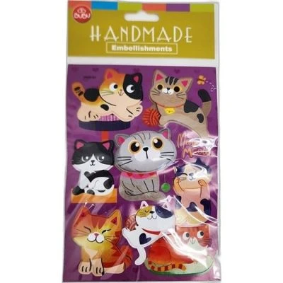 BU-BU HANDMADE STICKERS KEDILER 12,5X23,5