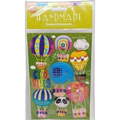 BU-BU HANDMADE STICKERS BALONLAR 12,5X23,5
