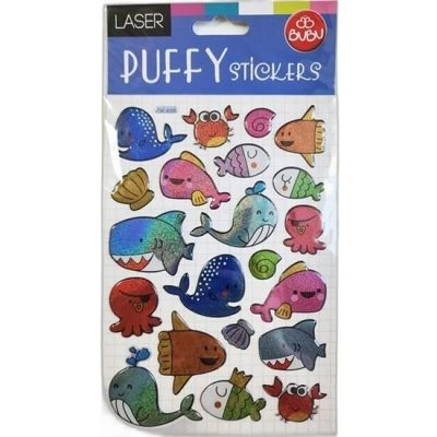 BU-BU DAMLA STICKERS DENIZ HAYVANLARI 12,5X23,5