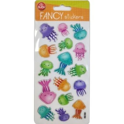 BU-BU DAMLA STICKERS FUNCY AHTAPOT 9X20