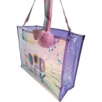 DREAM VEST SEFFAF HLGR.MOR GOOD LUCK BUYUK OMUZ CANTASI (U2029)