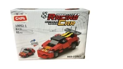 CTOYS BLOK DÖNÜŞEBİLEN 2:1 YARIŞ ARAÇLARI 81 PARÇA LEGO