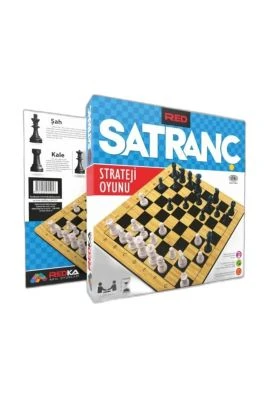 REDKA AHŞAP SATRANÇ