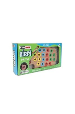 KUMTOYS WOODEN KİRPİ BUL TAK