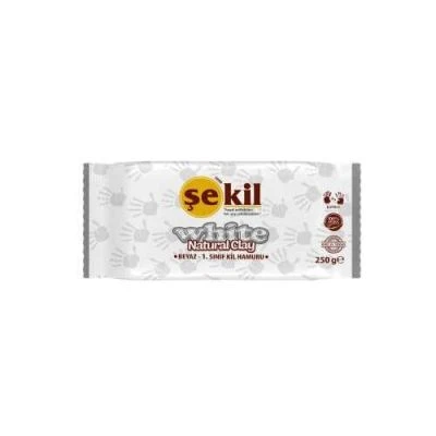 ŞEKİL BEYAZ KİL 250GR
