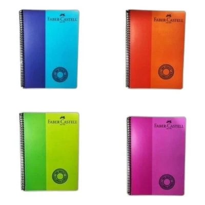FABER-CASTELL BİCOLOR SP PP A4 60 KARELİ DEFTER