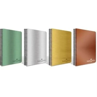 FABER-CASTELL METALİK PP SP A4 120 YAPRAK ÇİZGİLİ DEFTER