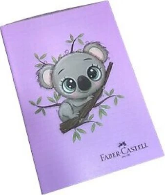 FABER-CASTELL A5 PP KOALA 80 YAP. ÇİZGİLİ DEFTER