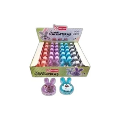 MİKRO MK-4055-24 BUNNY ÇİFT BIÇAKLI KALEMTIRAŞ