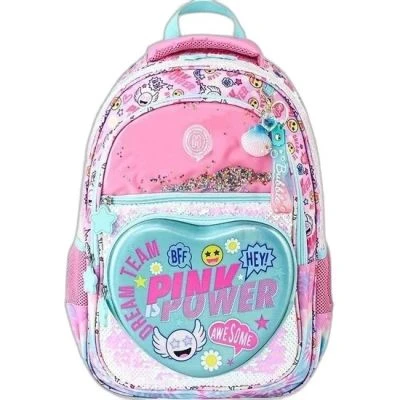 MUGGLE PINK POWER İLKOKUL ÇANTASI