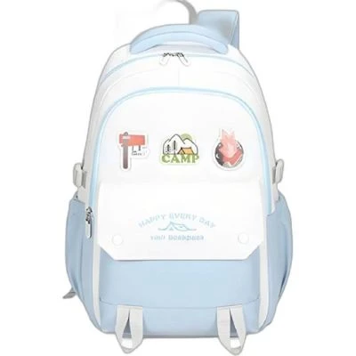 MUGGLE MU-1643 HAPPY CAMP KOLEJ SIRT ÇANTASI MAVI