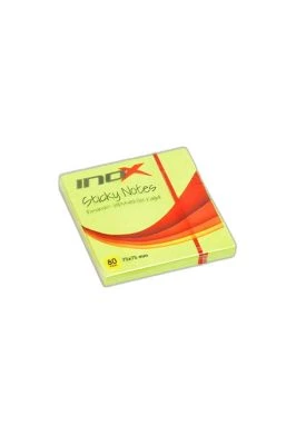 İNOX 75X75 80YP YAPIŞKAN NOTLUK YEŞİL