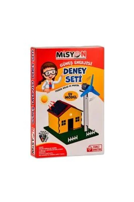 MİSYON GÜNEŞ ENERJİSİ DENEY SETİ KUTULU
