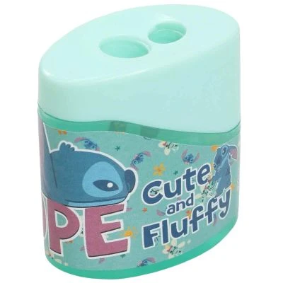 DİSNEY STİTCH HAZNELİ ÇİFT BIÇAKLI LİME KALEMTRAŞ