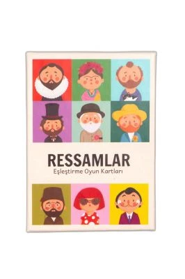 PRESTİJ RESSAMLAR EŞLEŞTİRME OYUN KARTLARI