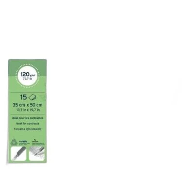 CANSON 1557 DOKULU RESİM VE ÇİZİM BLOK 120 GRAM 35X50