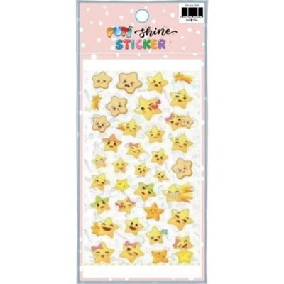 PUTİ SHINE STICKER - YILDIZ GÜLEN YÜZLER