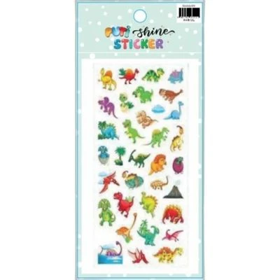 PUTİ SHINE STICKER-HAYVAN FİGÜRLERİ
