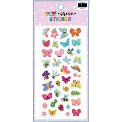 PUTİ SHINE STICKER-KELEBEKLER