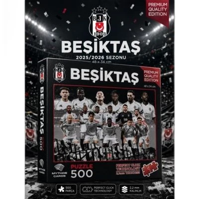 BEŞİKTAŞ LİSANSLI 500 PARÇA YAPBOZ 2025-2026