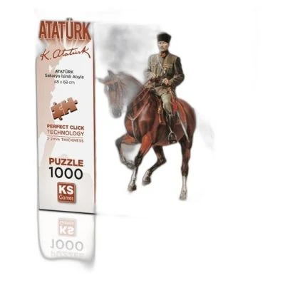 KS GAMES GAZI MUSTAFA KEMAL SAKARYA ADLI ATIYLA 1000 PARÇA YAPBOZ
