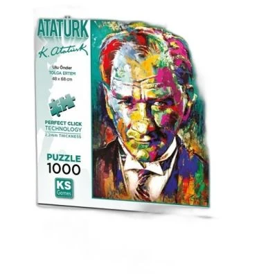 KS GAMES ULU ÖNDER MUSTAFA KEMAL ATATÜRK 1000 PARÇA YAPBOZ