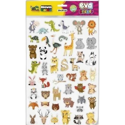 N.COLOR EVA 20X30 YAPIŞKANLI STICKER