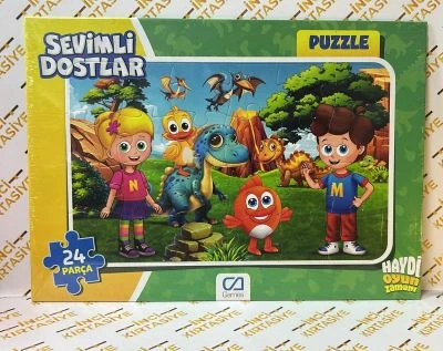 CA GAMES SEVİMLİ DOSTLAR FRAME YAPBOZ 24 PARÇA