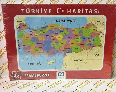 CA GAMES TÜRKİYE HARİTASI FRAME YAPBOZ 35 PARÇA
