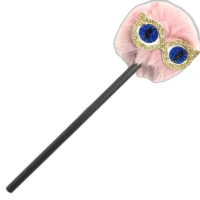 SILKA PINK SPECS PONPONLU KALEM