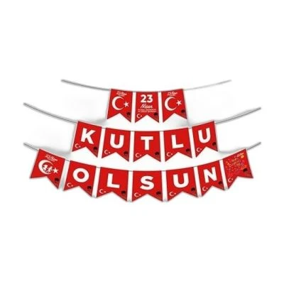 KİKA 23 NİSAN HARF AFİŞ