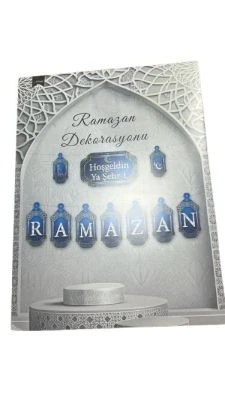 RAMAZAN DEKORASYONU HOŞ GELDİN YA ŞEHRİ RAMAZAN