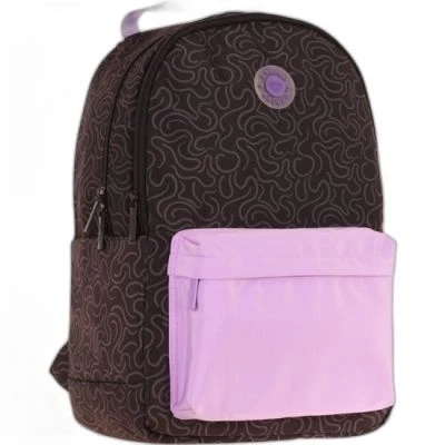 KAUKKO DOUBLE COLORS SIRT ÇANTASI NEON A.LİLA