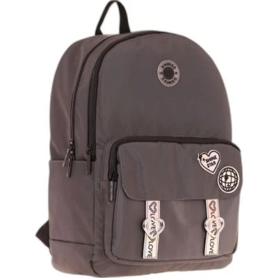 KAUKKO MIRROR SIRT ÇANTASI (GRİ)