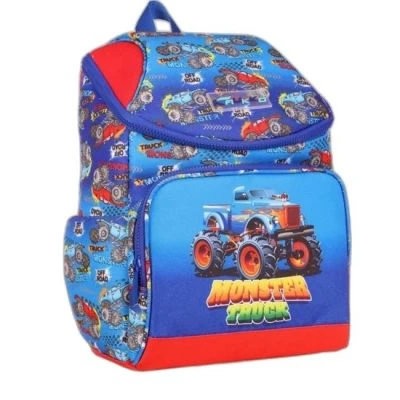 KAUKKO KIDS SIRT ÇANTASI (CUBE MONSTER TRUCK) L5176